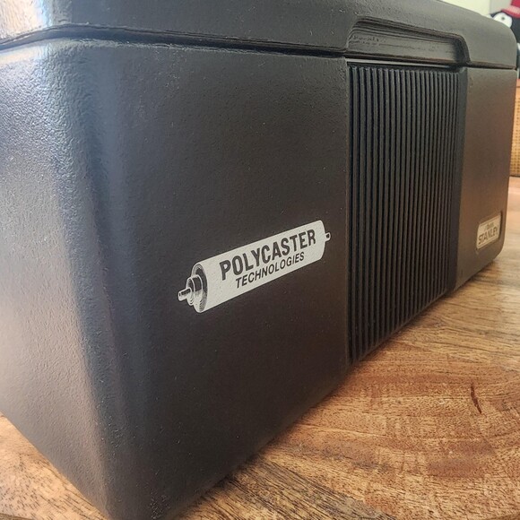 Vintage Stanley Aladdin Lunch Box Thermos Set Black Camping USA 1 Qt Polycaster - Picture 4 of 16